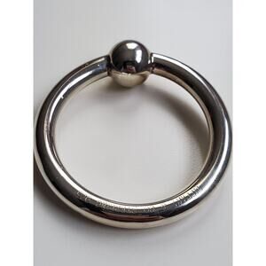 Tiffany & Co. Sterling Silver 925 Baby Charm Rattle Sound Super Rare